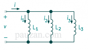 induktor dirangkai paralel