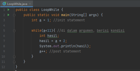 Loop While Di Java Belajar Elektronika Teori Dan Aplikasi