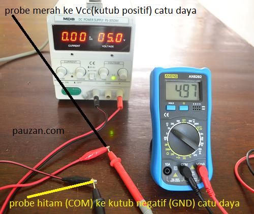 Cara Menggunakan Multimeter Multitester AVOmeter Digital Belajar