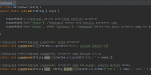 method overloading di java