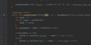 variabel argument method di java